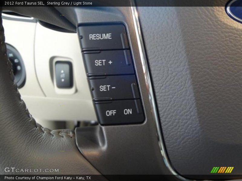 Sterling Grey / Light Stone 2012 Ford Taurus SEL