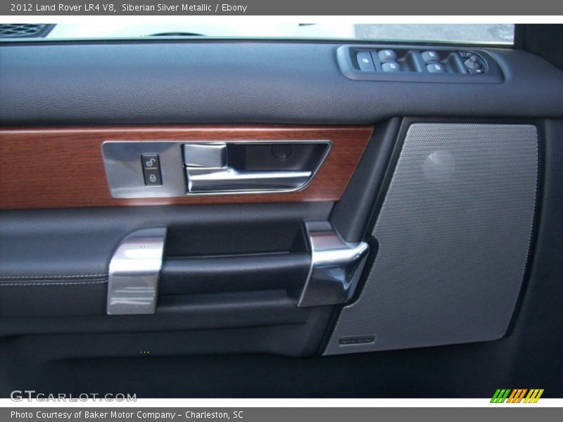 Siberian Silver Metallic / Ebony 2012 Land Rover LR4 V8