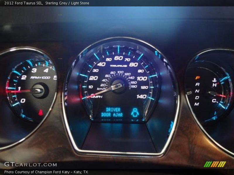 Sterling Grey / Light Stone 2012 Ford Taurus SEL