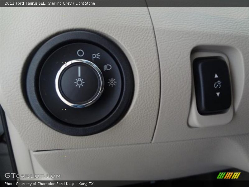 Sterling Grey / Light Stone 2012 Ford Taurus SEL