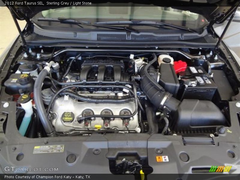 Sterling Grey / Light Stone 2012 Ford Taurus SEL