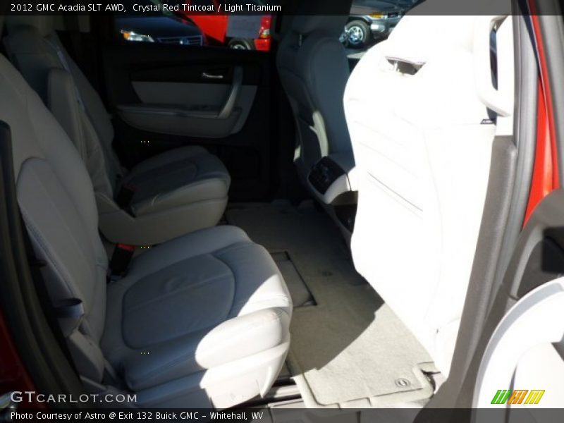 Crystal Red Tintcoat / Light Titanium 2012 GMC Acadia SLT AWD