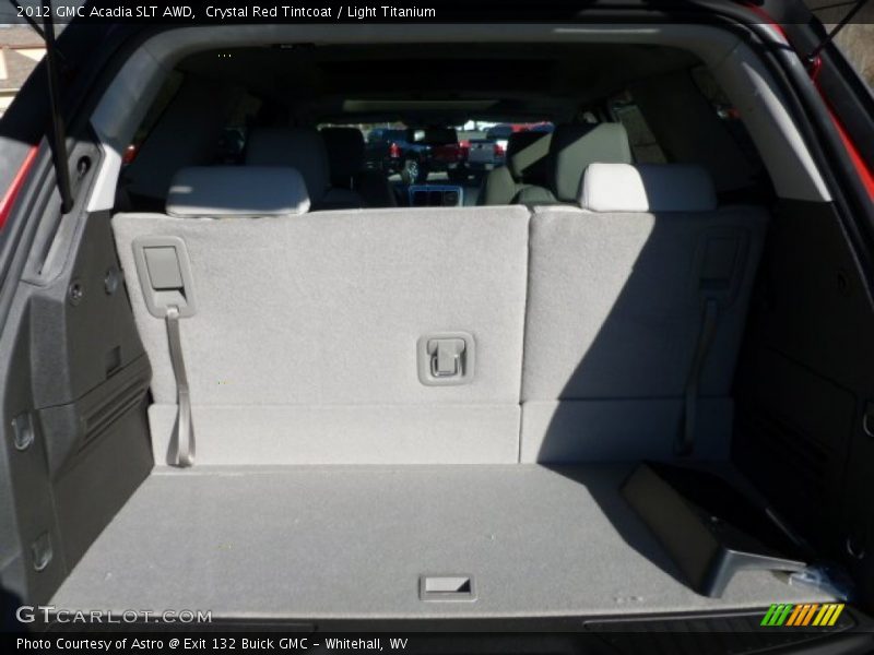Crystal Red Tintcoat / Light Titanium 2012 GMC Acadia SLT AWD