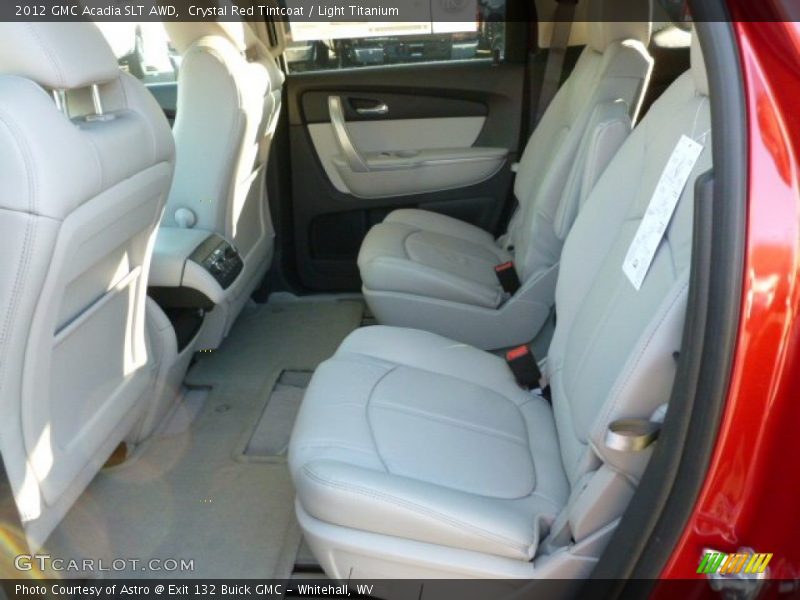 Crystal Red Tintcoat / Light Titanium 2012 GMC Acadia SLT AWD