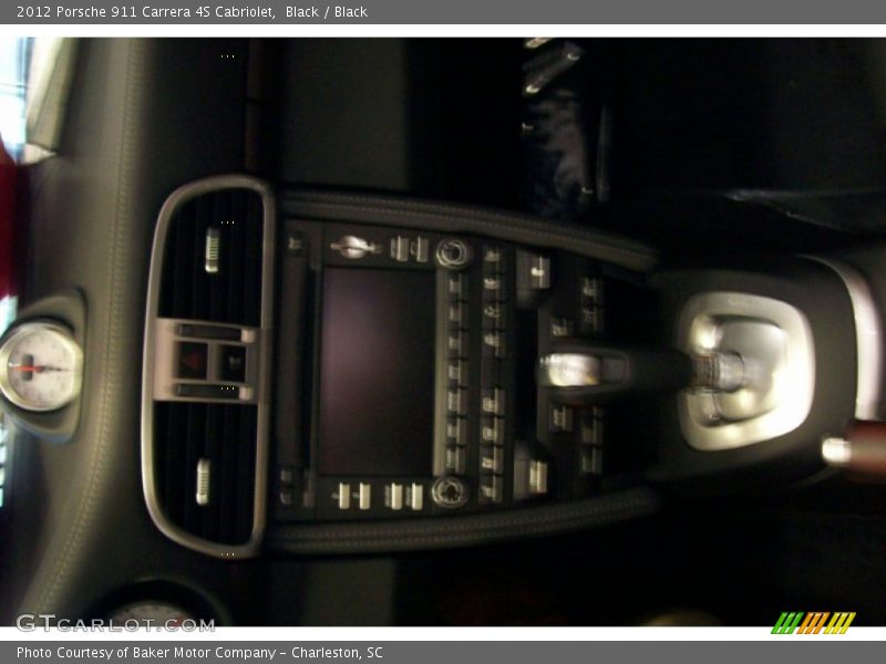 Black / Black 2012 Porsche 911 Carrera 4S Cabriolet