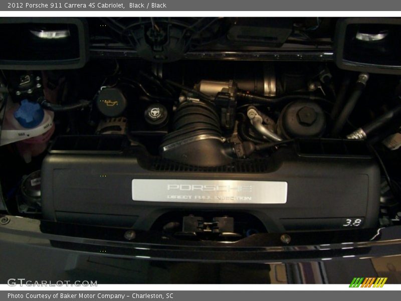 Black / Black 2012 Porsche 911 Carrera 4S Cabriolet