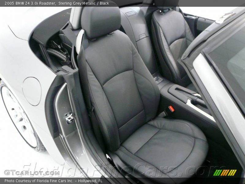 Sterling Grey Metallic / Black 2005 BMW Z4 3.0i Roadster