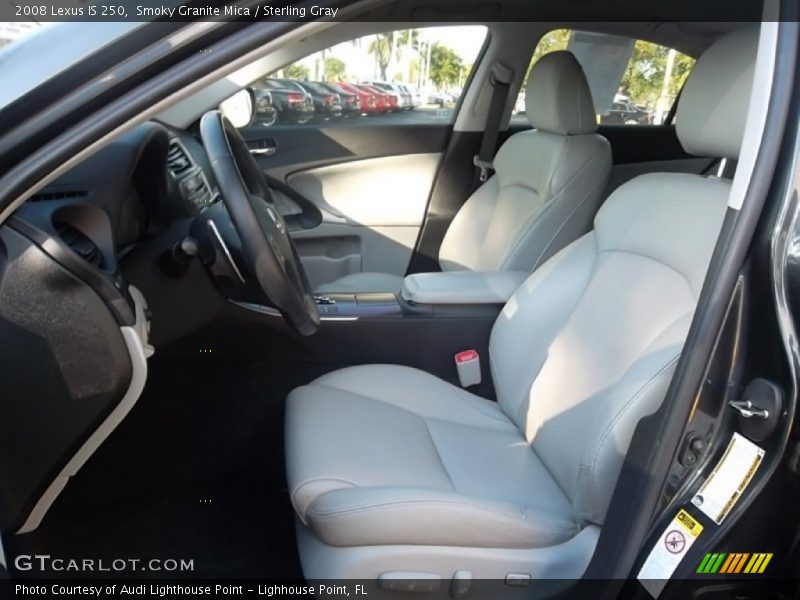  2008 IS 250 Sterling Gray Interior