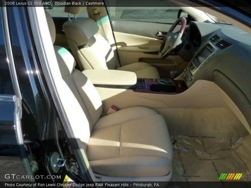 Obsidian Black / Cashmere 2008 Lexus GS 350 AWD