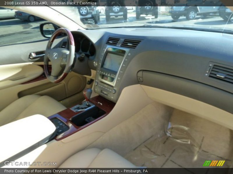 Obsidian Black / Cashmere 2008 Lexus GS 350 AWD