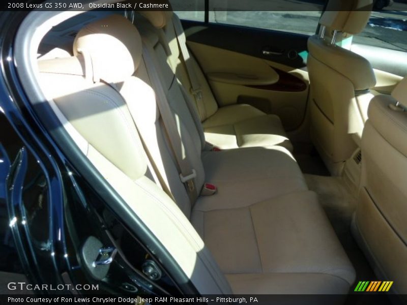 Obsidian Black / Cashmere 2008 Lexus GS 350 AWD
