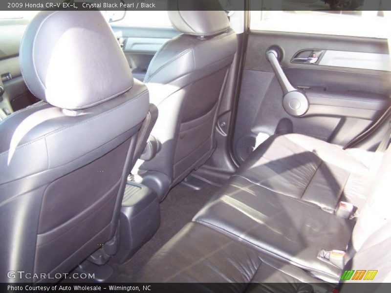 Crystal Black Pearl / Black 2009 Honda CR-V EX-L