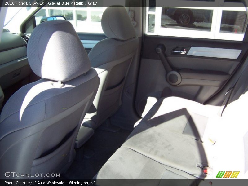 Glacier Blue Metallic / Gray 2010 Honda CR-V EX