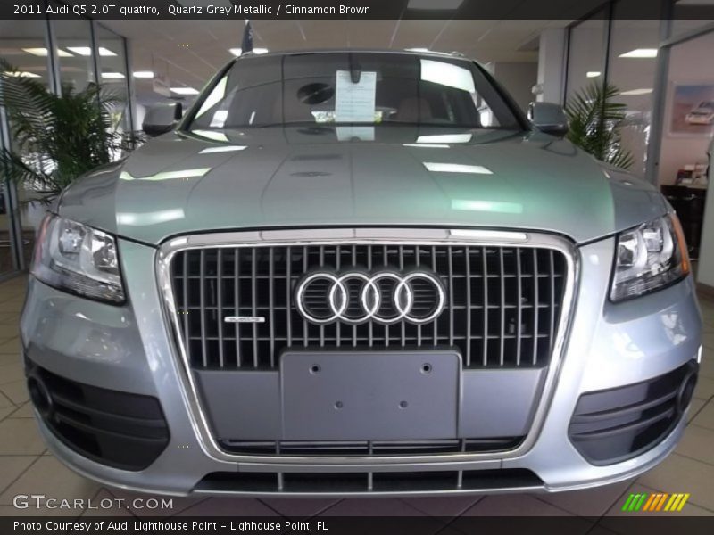 Quartz Grey Metallic / Cinnamon Brown 2011 Audi Q5 2.0T quattro