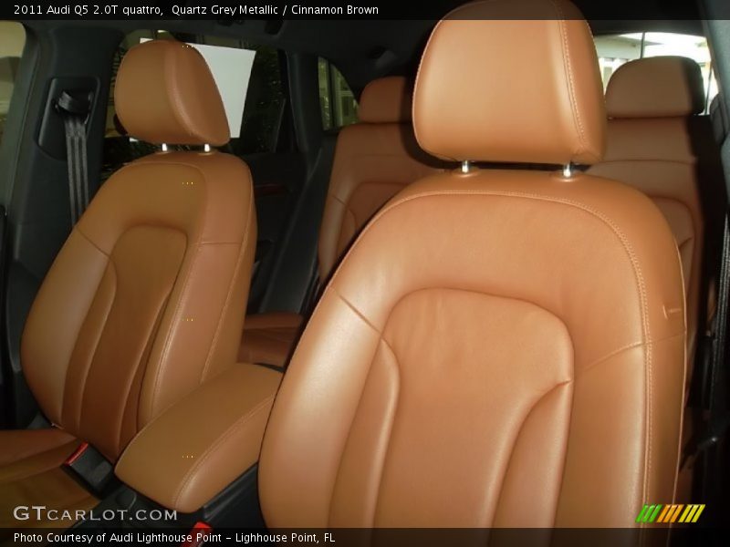 Quartz Grey Metallic / Cinnamon Brown 2011 Audi Q5 2.0T quattro