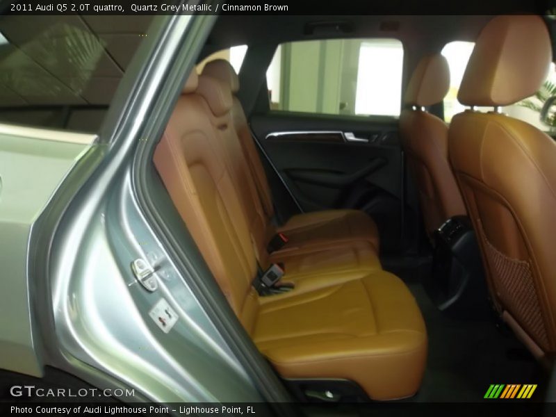 Quartz Grey Metallic / Cinnamon Brown 2011 Audi Q5 2.0T quattro