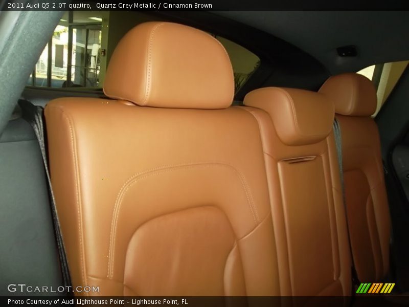 Quartz Grey Metallic / Cinnamon Brown 2011 Audi Q5 2.0T quattro