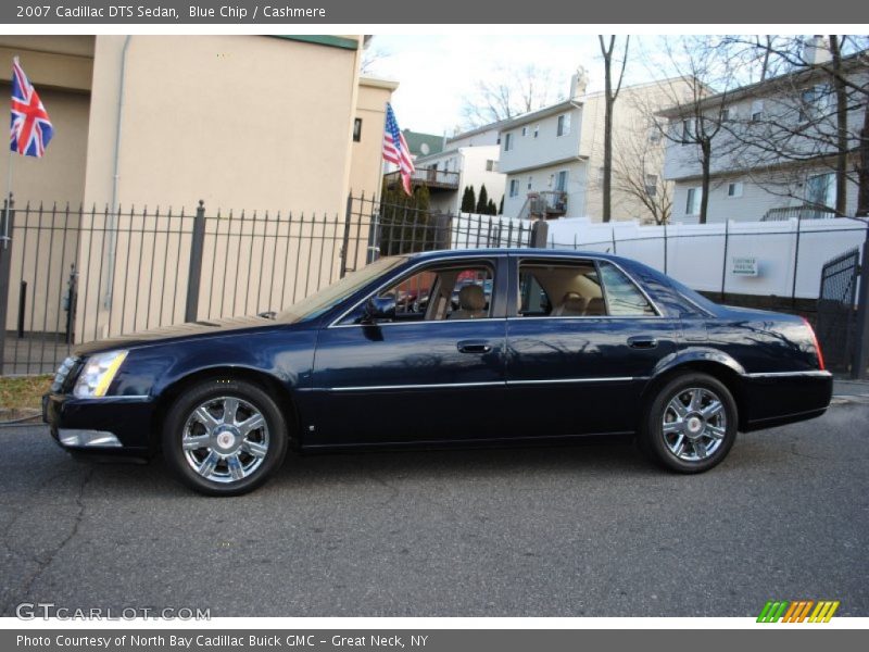 Blue Chip / Cashmere 2007 Cadillac DTS Sedan