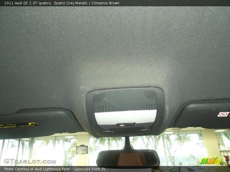 Quartz Grey Metallic / Cinnamon Brown 2011 Audi Q5 2.0T quattro