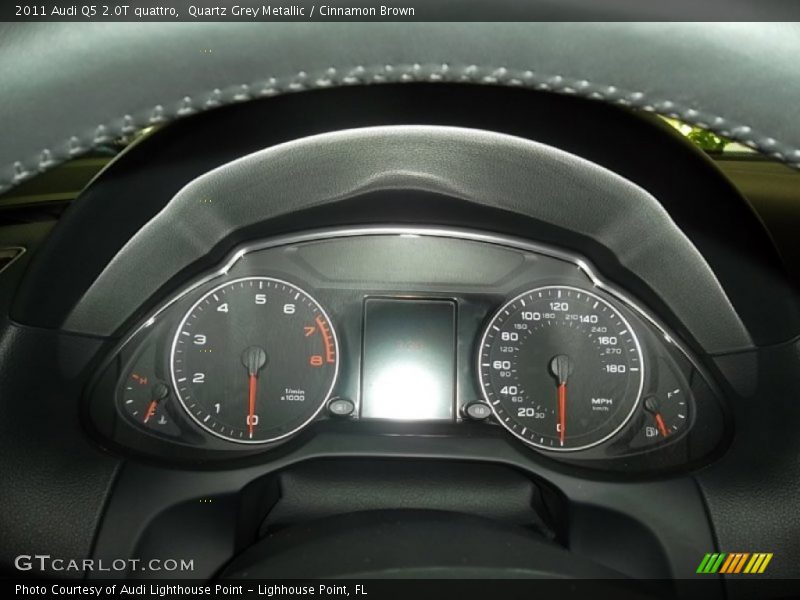 Quartz Grey Metallic / Cinnamon Brown 2011 Audi Q5 2.0T quattro