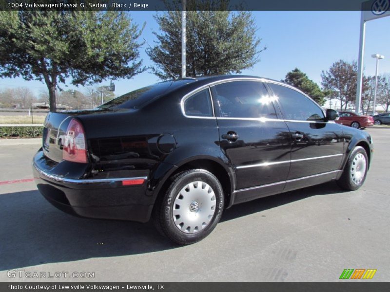 Black / Beige 2004 Volkswagen Passat GL Sedan