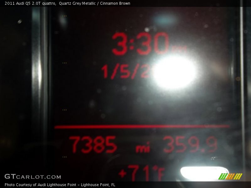 Quartz Grey Metallic / Cinnamon Brown 2011 Audi Q5 2.0T quattro