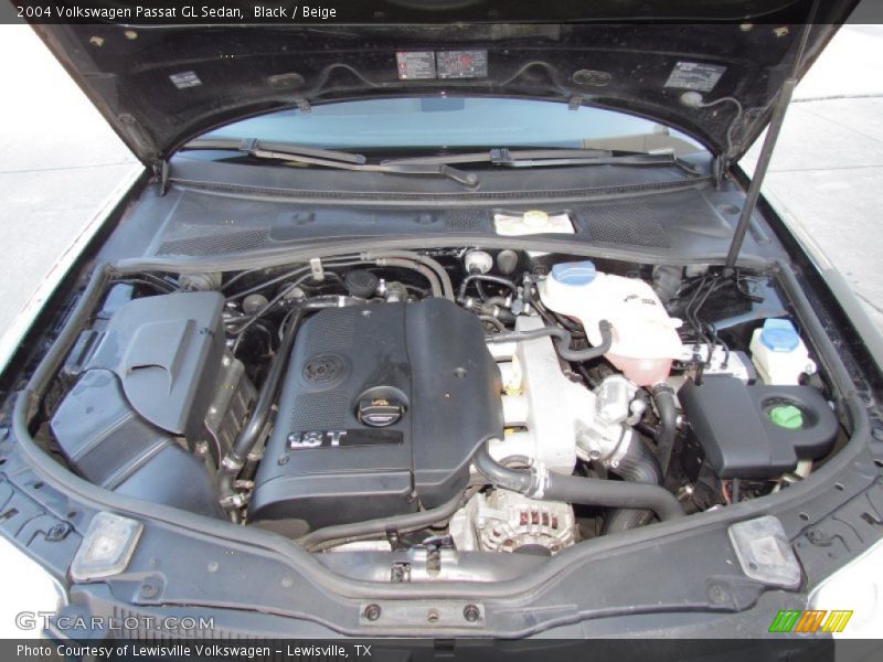  2004 Passat GL Sedan Engine - 1.8 Liter Turbocharged DOHC 20-Valve 4 Cylinder