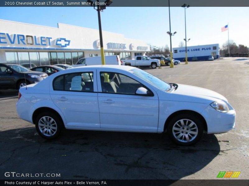 Summit White / Ebony 2010 Chevrolet Cobalt LT Sedan