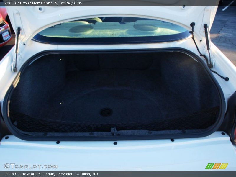 White / Gray 2003 Chevrolet Monte Carlo LS