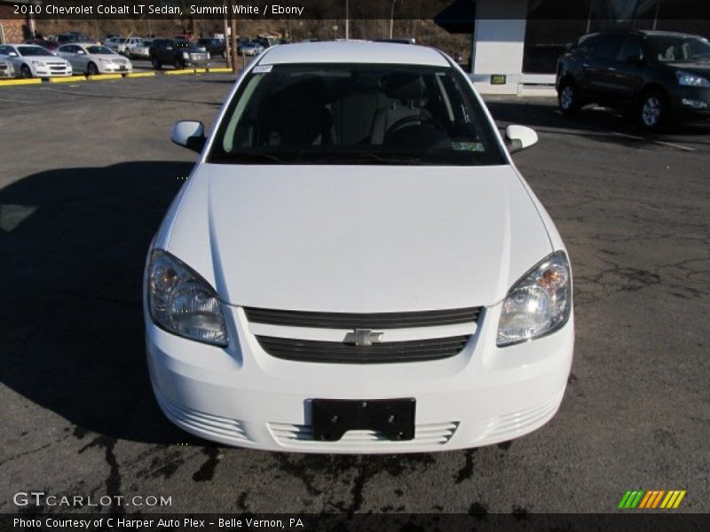 Summit White / Ebony 2010 Chevrolet Cobalt LT Sedan