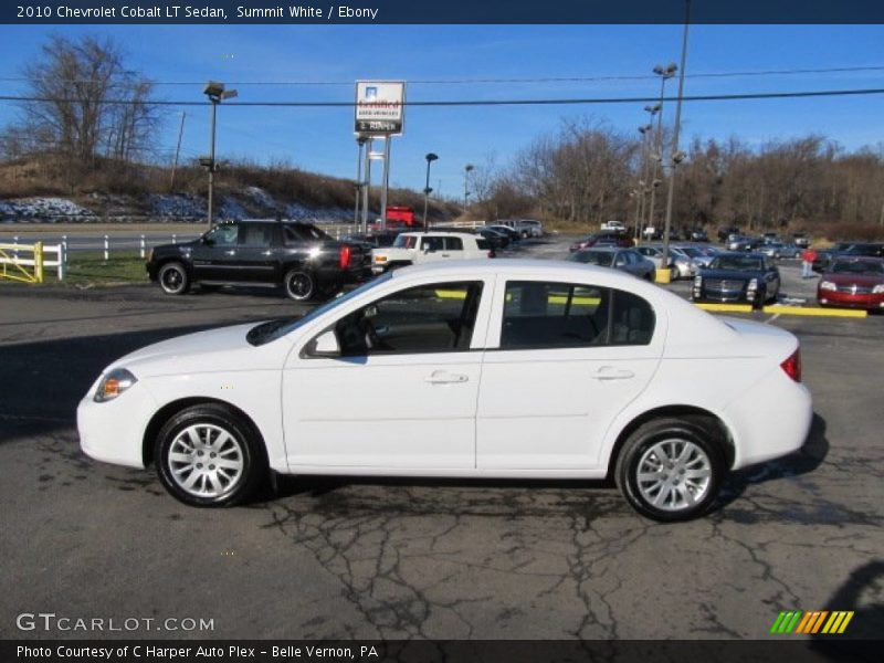 Summit White / Ebony 2010 Chevrolet Cobalt LT Sedan