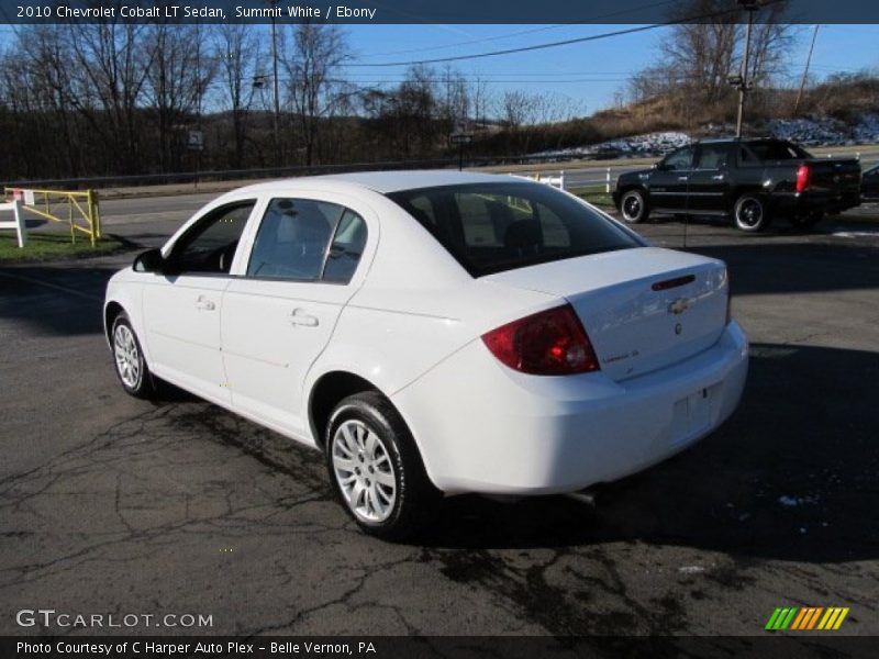 Summit White / Ebony 2010 Chevrolet Cobalt LT Sedan