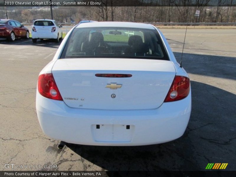 Summit White / Ebony 2010 Chevrolet Cobalt LT Sedan