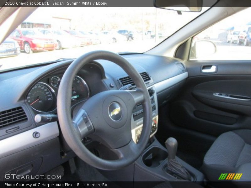 Summit White / Ebony 2010 Chevrolet Cobalt LT Sedan