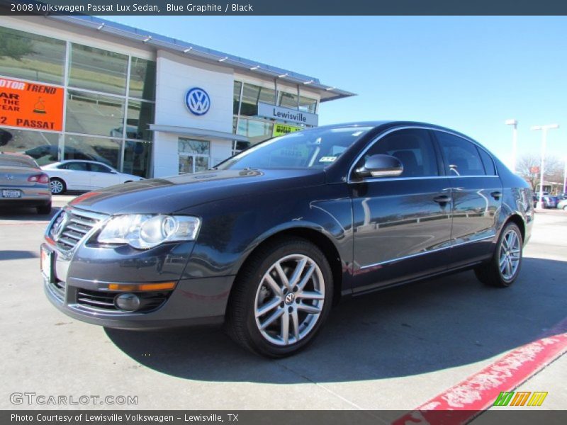Blue Graphite / Black 2008 Volkswagen Passat Lux Sedan