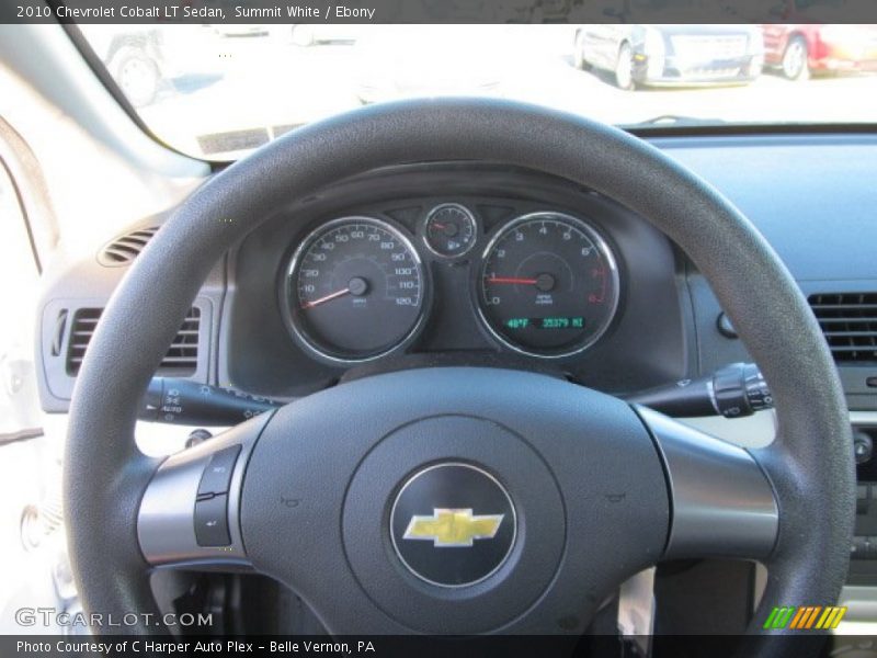 Summit White / Ebony 2010 Chevrolet Cobalt LT Sedan