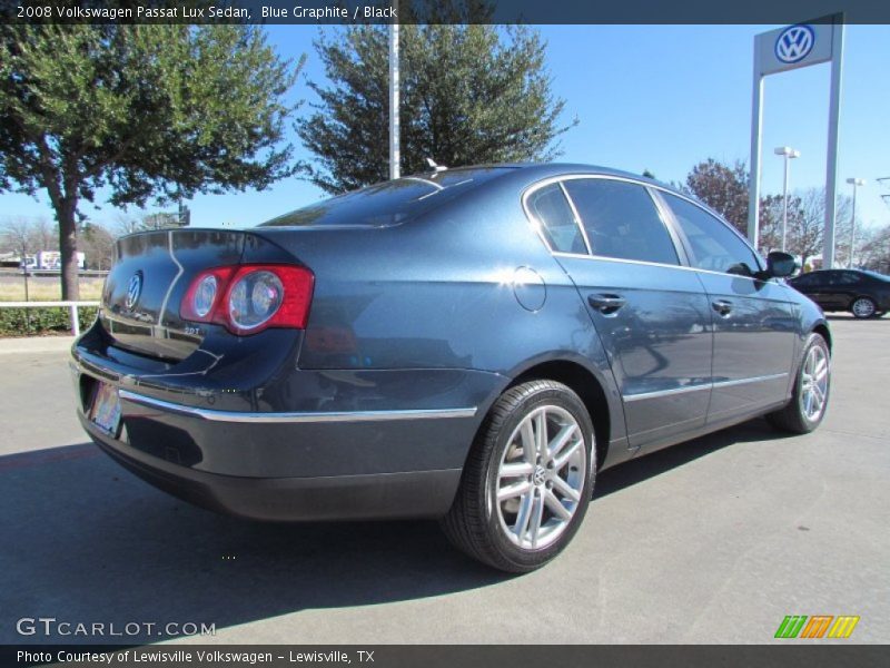 Blue Graphite / Black 2008 Volkswagen Passat Lux Sedan