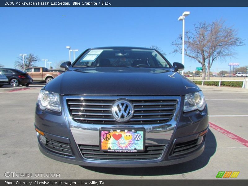 Blue Graphite / Black 2008 Volkswagen Passat Lux Sedan