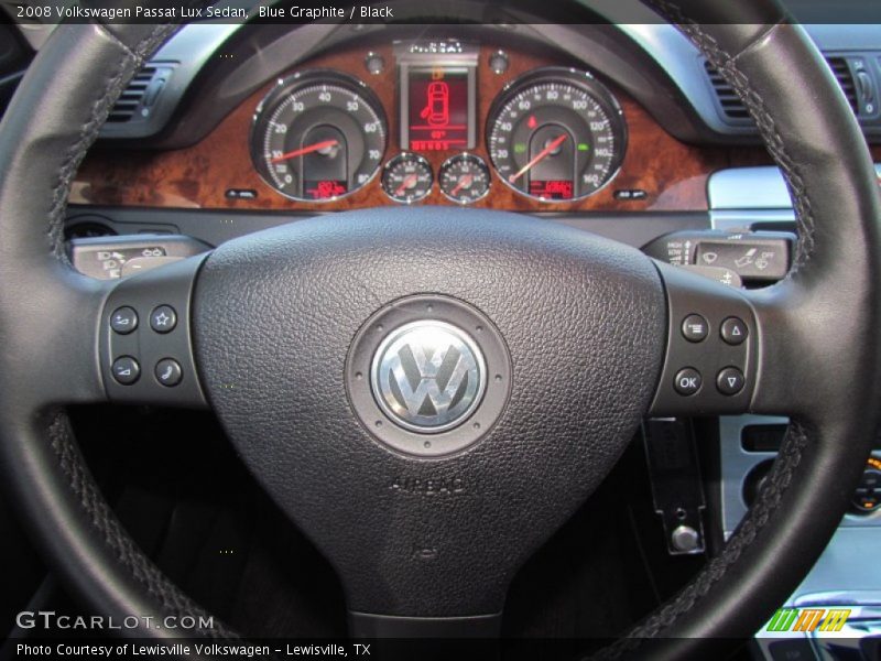 Blue Graphite / Black 2008 Volkswagen Passat Lux Sedan