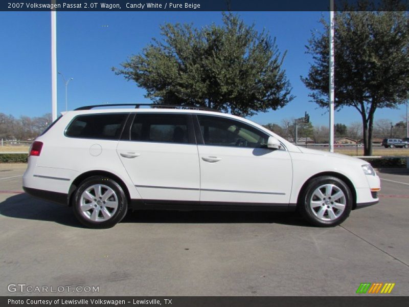 Candy White / Pure Beige 2007 Volkswagen Passat 2.0T Wagon