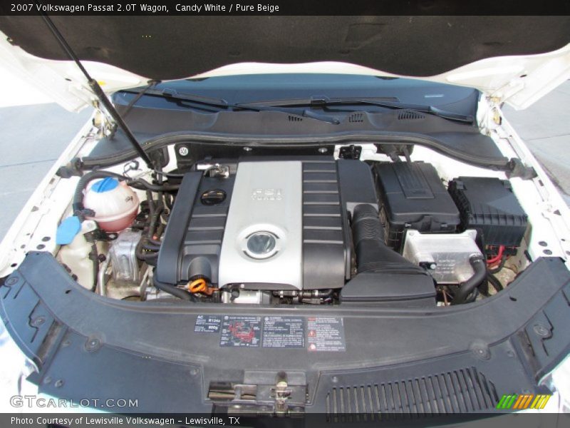 Candy White / Pure Beige 2007 Volkswagen Passat 2.0T Wagon