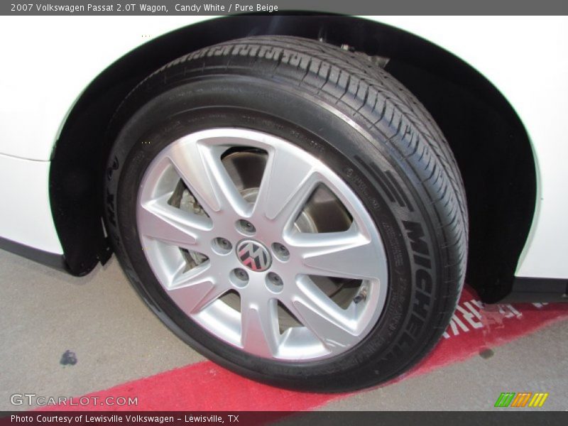 Candy White / Pure Beige 2007 Volkswagen Passat 2.0T Wagon