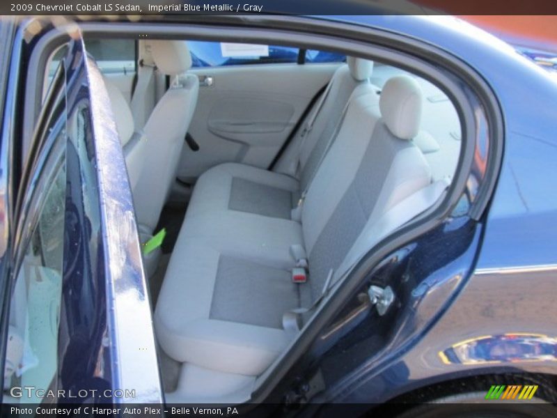Imperial Blue Metallic / Gray 2009 Chevrolet Cobalt LS Sedan