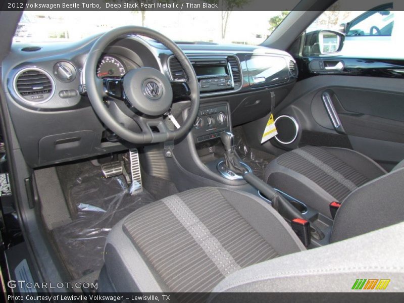  2012 Beetle Turbo Titan Black Interior