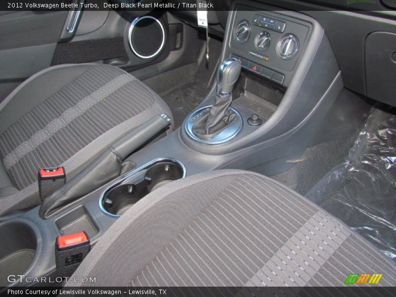 Deep Black Pearl Metallic / Titan Black 2012 Volkswagen Beetle Turbo