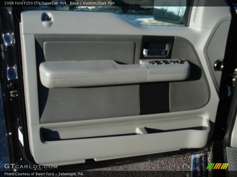 Black / Medium/Dark Flint 2008 Ford F150 STX SuperCab 4x4