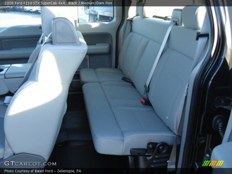Black / Medium/Dark Flint 2008 Ford F150 STX SuperCab 4x4