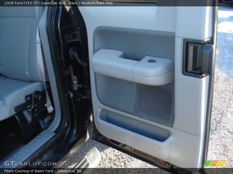 Black / Medium/Dark Flint 2008 Ford F150 STX SuperCab 4x4