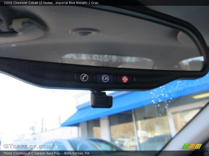 Imperial Blue Metallic / Gray 2009 Chevrolet Cobalt LS Sedan