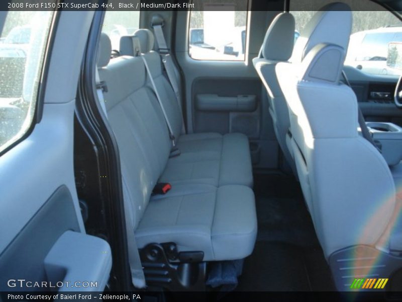 Black / Medium/Dark Flint 2008 Ford F150 STX SuperCab 4x4